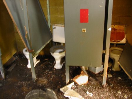 Maple City Drive-In Theatre - Johns - Photo From Water Winter Wonderland (newer photo)